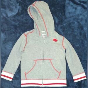Little Blue House Kids Bear Zip Up Hoodie Size 4